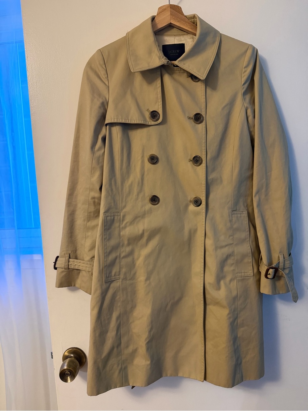 J. Crew 2011 Icon Trench Coat in Khaki